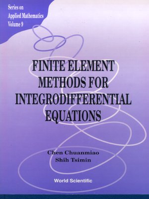 cover image of Finite Element Methods For Integrodifferential Equations